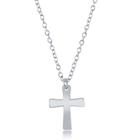 Colar Sterling Silver Cross Design