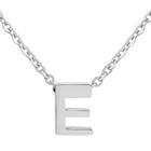 Colar West Coast Jewelry ELYA - Letra E em Aço Inoxidável