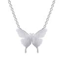 Colar: Wokex Butterfly Choker, pingente, prata 925