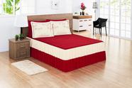 Colcha Casal Cobre Leito Cama Box Padrão Roupa de Cama Barbara 03 Pçs