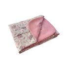 Colcha Cobreleito Infantil Estampada Casal 100% Algodão Castelo Rosa Arrumadinho Enxovais