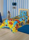 Colcha de cama Patrulha Canina Masculino Infantil Solteiro 1,40 x 2,20 3 peças Lepper