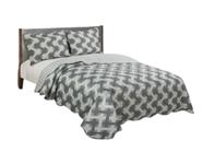 Colcha Dupla Face Queen 3 Peças Patchwork Lagarde Camesa