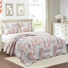 Colcha Evolution Patchwork Canion Camesa Queen