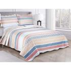 COLCHA EVOLUTION PATCHWORK SOLTEIRO 160x230 ALIBI CAMESA