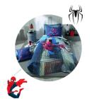 Colcha infantil solteiro homem aranha 1 pc 160x235