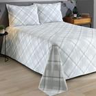 Colcha Piquet Queen Dohler Favo Estampada AM 1558 Algodão Clássica Tradicional 2,40 x 2,50
