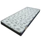 Colchão 88x188 Solteiro Espuma D20 Cor Branco com Preto