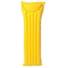 Colchão Boia Inflável Amarelo 183 x 69 cm - Wellmix