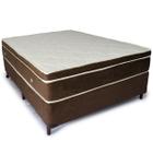 Colchão Cama Box King 1,93x2,03x0,28 Espuma D33 Cor Marrom