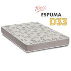 Colchão Casal de Espuma D33 100% Espuma Certificada Ortopédica