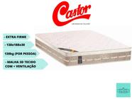 Colchão Casal Molas Castor Premium Tecnopedic 138x188x30 (Linha Alta e Firme)