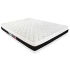 Colchão Castor Quenn Black White D45 Air Dupla Face 158x198x27