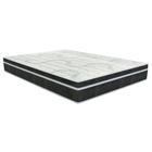 Colchão Colchão Viúva Molas Bonnel Venezia Black Euro Pillow (Colchão Viúva - 1,08x1,98x0,24 - Sem Cama Box) - Orthoflex