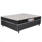 Colchão e Box Umaflex Casal com Espuma D45 100% Poliéster 66x138x188cm New Duo Positano