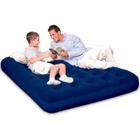 Colchão Inflável Casal 191x22x137cm Camping Multiuso Casa Colchonete Suporta Enche Grande Confortável Confort Reforçado - Sun Way