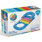 Colchao inflavel com encosto para piscina zippy