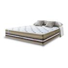 Colchão King de Molas Ensacadas Cama inBox Select Euro Soft 193x203x32 Bege