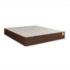 Colchão King Dreemy Ultra D33 193x203x25 Marrom com Branco Apolospuma