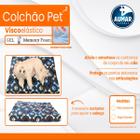 Colchão Pet Viscoelástico GEl Infusion Raça Pequena cor PATA - AUMAR