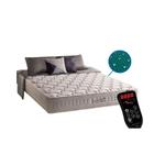 Colchão Queen Molas c/ Vibro Massagem MasterPocket Commodite (158x198x34) - D Angelis Anjos