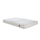 Colchão Queen Ortopédico Espuma D33 Orthocrin Cristal Bege 158x198x18 Conforto Firme Espuma Certificada Tecido Antiácaro Conforto Firme