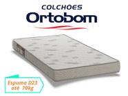 Colchão Solteiro Espuma Ortobom D23 Light 88x188x12 (Com Tratamento Antialérgico e Antiácaro)