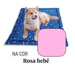 Colchonete Cama Pet Porte Médio 80X60 Impermeável - Rosa