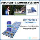 Colchonete Camping Solteiro dobrável Mont Long FA 190x60 - Com sacola para Transporte - Fa Coclchões