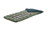 Colchonete com saco de dormir 2 em 1 macio leve camuflado fácil de transportar acampamento sítio
