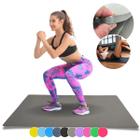 Colchonete EVA 100X50cm Altura Grossa 10mm  Diversas Cores para Academia Atividades Físicas Exercícios Yoga Cross Anti Impacto Emborrachado