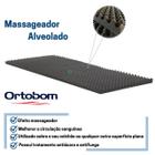 Colchonete Ortobom Alveolado Caixa de Ovo Solteiro 80x190x03 - Massageador Solteiro 80x190x03 - Antiescaras