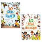 Coleção 10 ideias Combate ao Preconceito e Salvar o Planeta 2 Livros