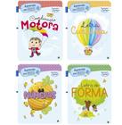 Coleção 4 Livros Escreva e Apague Aprenda em Casa livro Infantil Coordenação Motora para Crianças
