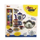 Coleção Art Craft Conjunto De Chá Para Pintar Zoop Toys Zp00226