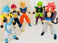 Combo 5 Bonecos Dragon Ball Z Articulados Goku 14 Cm Coleção