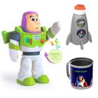 Coleção Buzz Lightyear Boneco Caneca Divertida e Garrafinha de Foguete - Elka