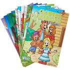 Coleção  C/10 Livros Fabulas em Quadrinhos Gibi - BICHO ESPERTO