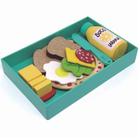 Coleção Comidinhas Kit Lanche Brinquedo Infantil Em Madeira