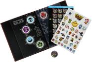 Coleção de Medalhas para o Livro Yo-kai Watch - Registro Completo de Todas as Criaturas