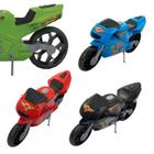 Coleção De Miniaturas De Motos Em 04 Cores Rodas Esportivas