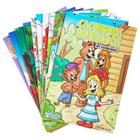 Coleção Fábulas em Quadrinhos Literatura Clássica Infantil Contos Fadas - Kit 10 Livrinhos com 16 pg - Bicho Esperto