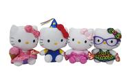 Coleção Hello Kitty Com 4 Pelúcias - By Sanrio - Original