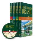 Coleção História Do Brasil Barsa 4 Livros e CD Interativo - Editora Barsa Planeta