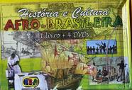 Coleção História e Cultura Afro-brasileira - Livro + 4 DVDs (Novo, Lacrado)