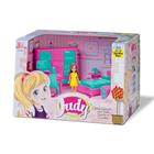 Coleção Judy Quarto Com Boneca e Acessórios Brinquedo Infantil Samba Toys