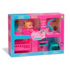 Coleção Little Dolls Casinha Vários Acessórios Diver Toys