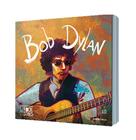 Coleção Livro Da Folha Rock Stars Edição 10 Bob Dylan Com Cartão Postal Colecionável