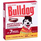 Coleira Anti Pulga Bulldog 7 Meses de Duração Elimina Tudo