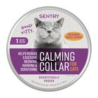 Coleira calmante para gatos - alivia estresse e ansiedade - eficaz por 30 dias - SENTRY PET CARE